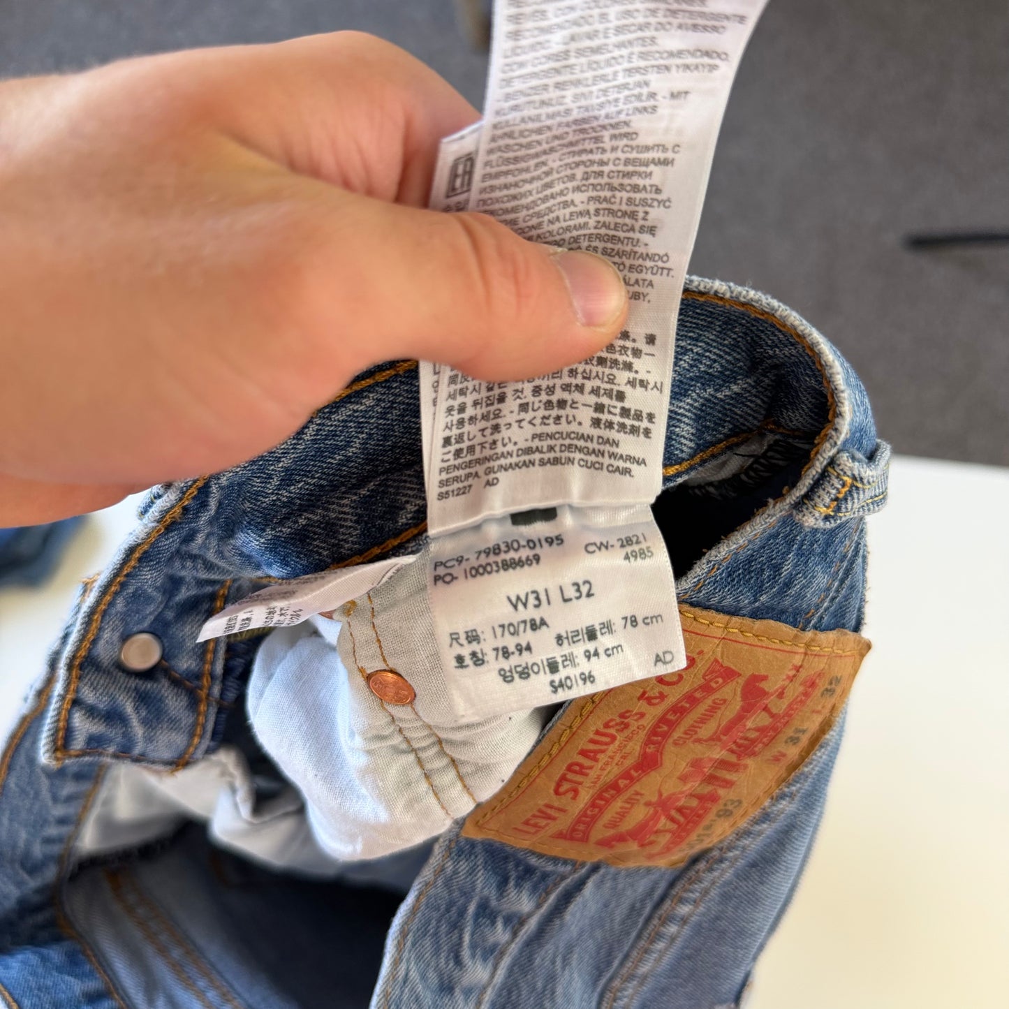 Levis 501 93 Straight