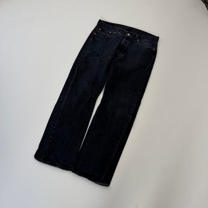 Levis 501 Straight Schwarz