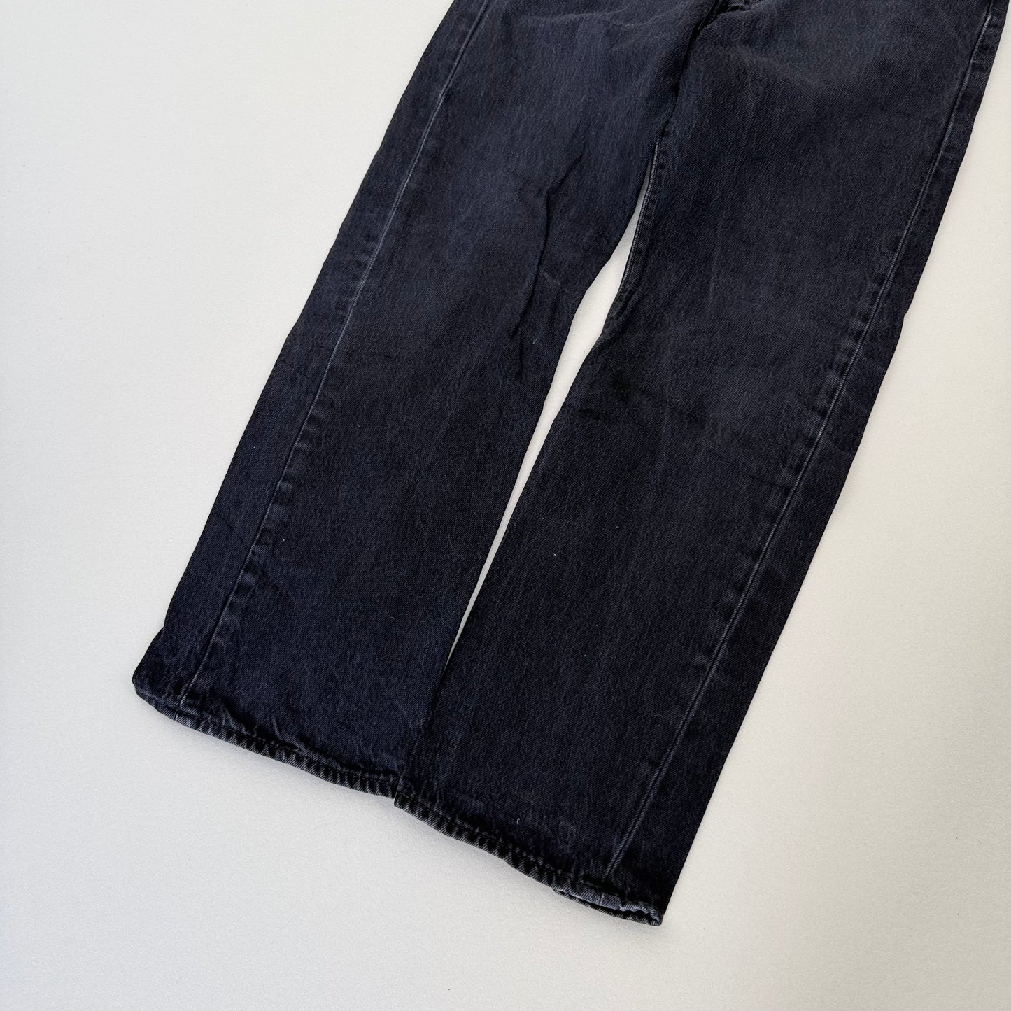 Levis 501 Straight Schwarz