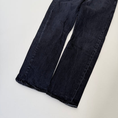 Levis 501 Straight Schwarz