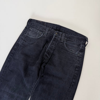 Levis 501 Straight Schwarz