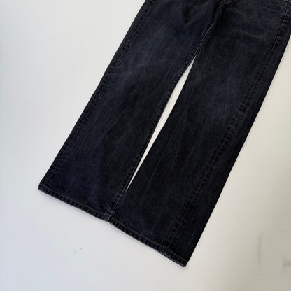Levis 501 Straight Schwarz