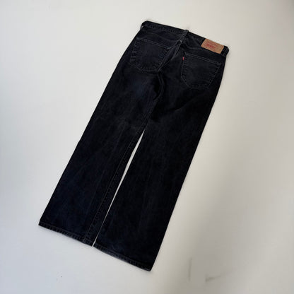 Levis 501 Straight Schwarz