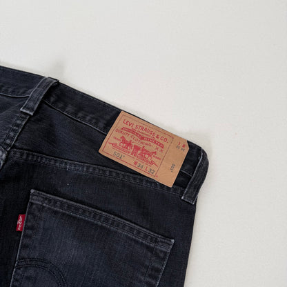 Levis 501 Straight Schwarz