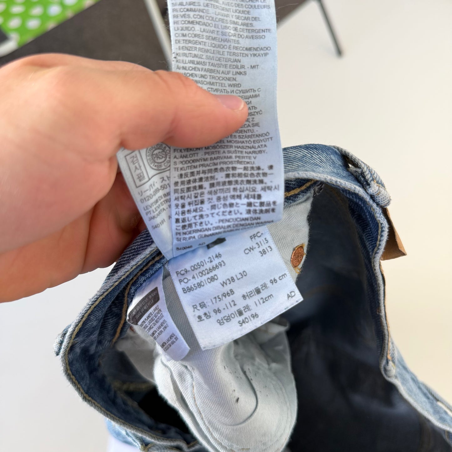Levis 501 Straight
