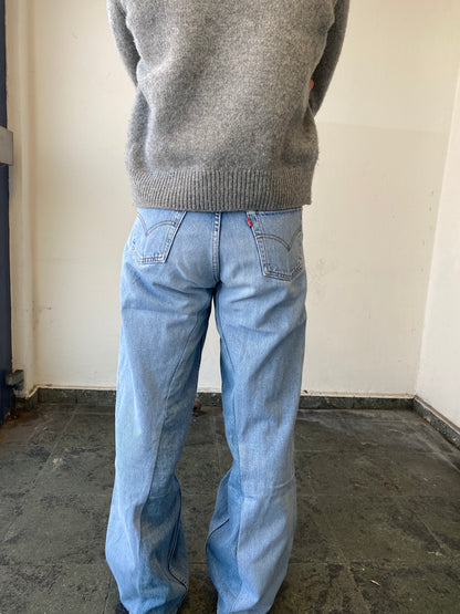 Levis Upcycled Baggy Flared Denim