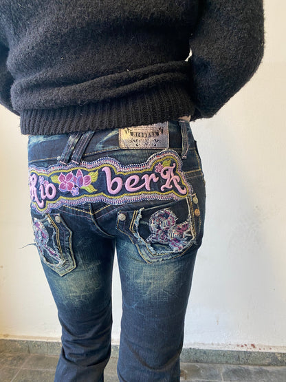 Riobera Jeans purple