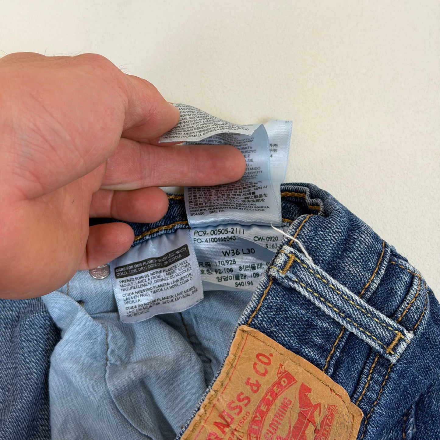 Levis 505 Regular