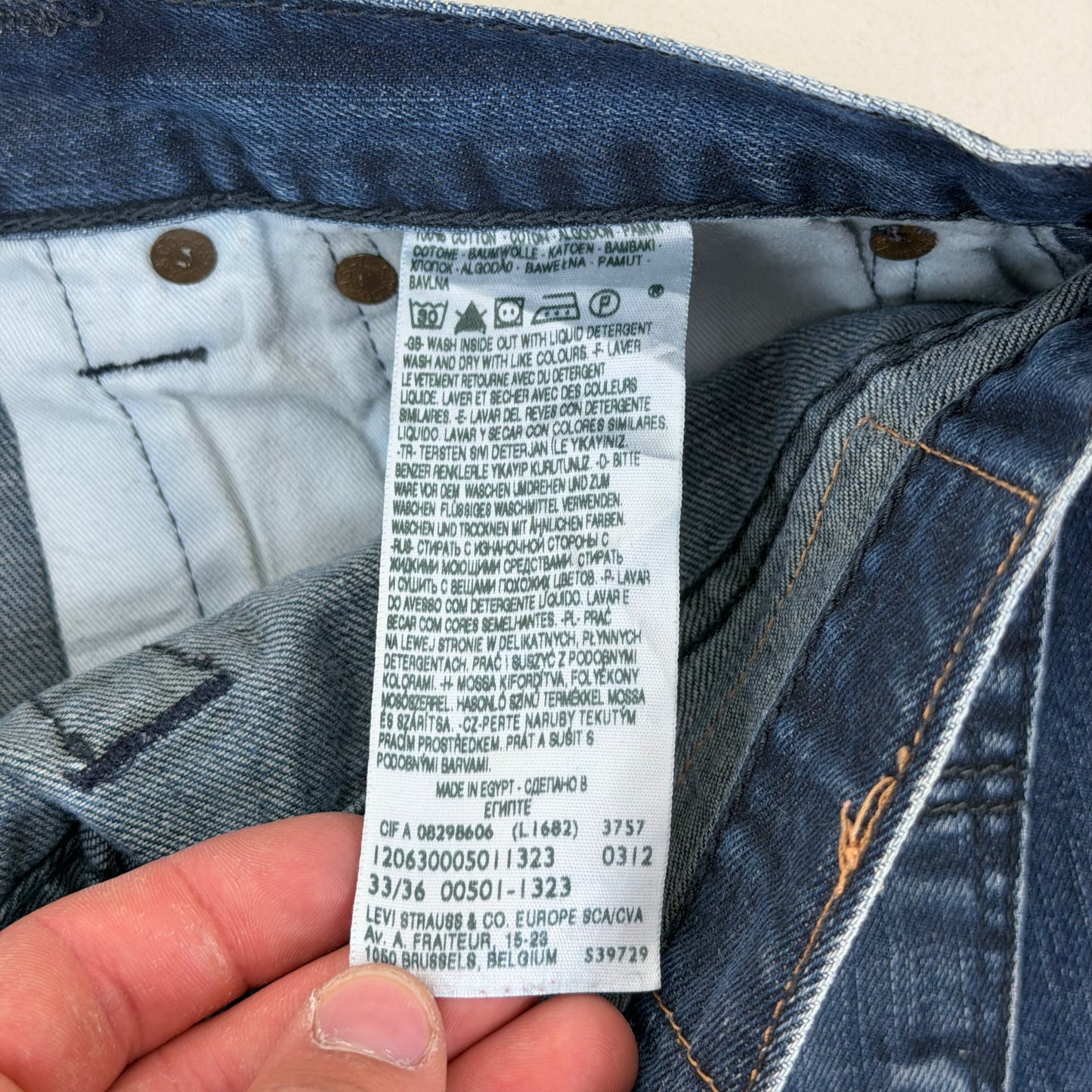Levis 501 Straight