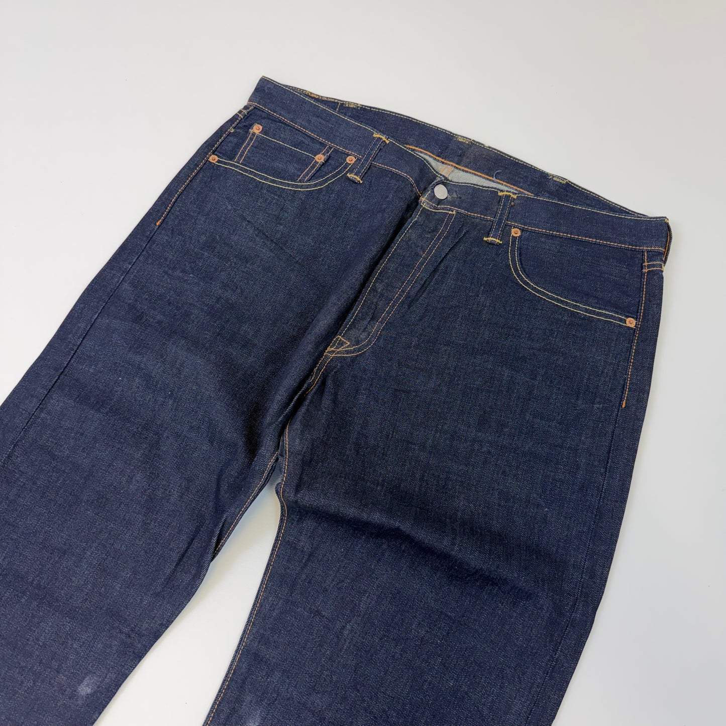 Levis 501 Straight Raw Denim