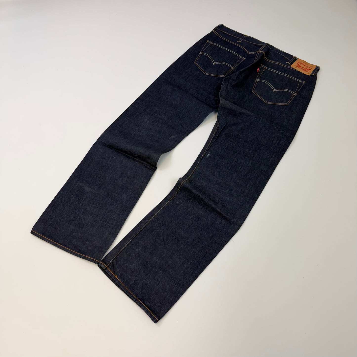 Levis 501 Straight Raw Denim