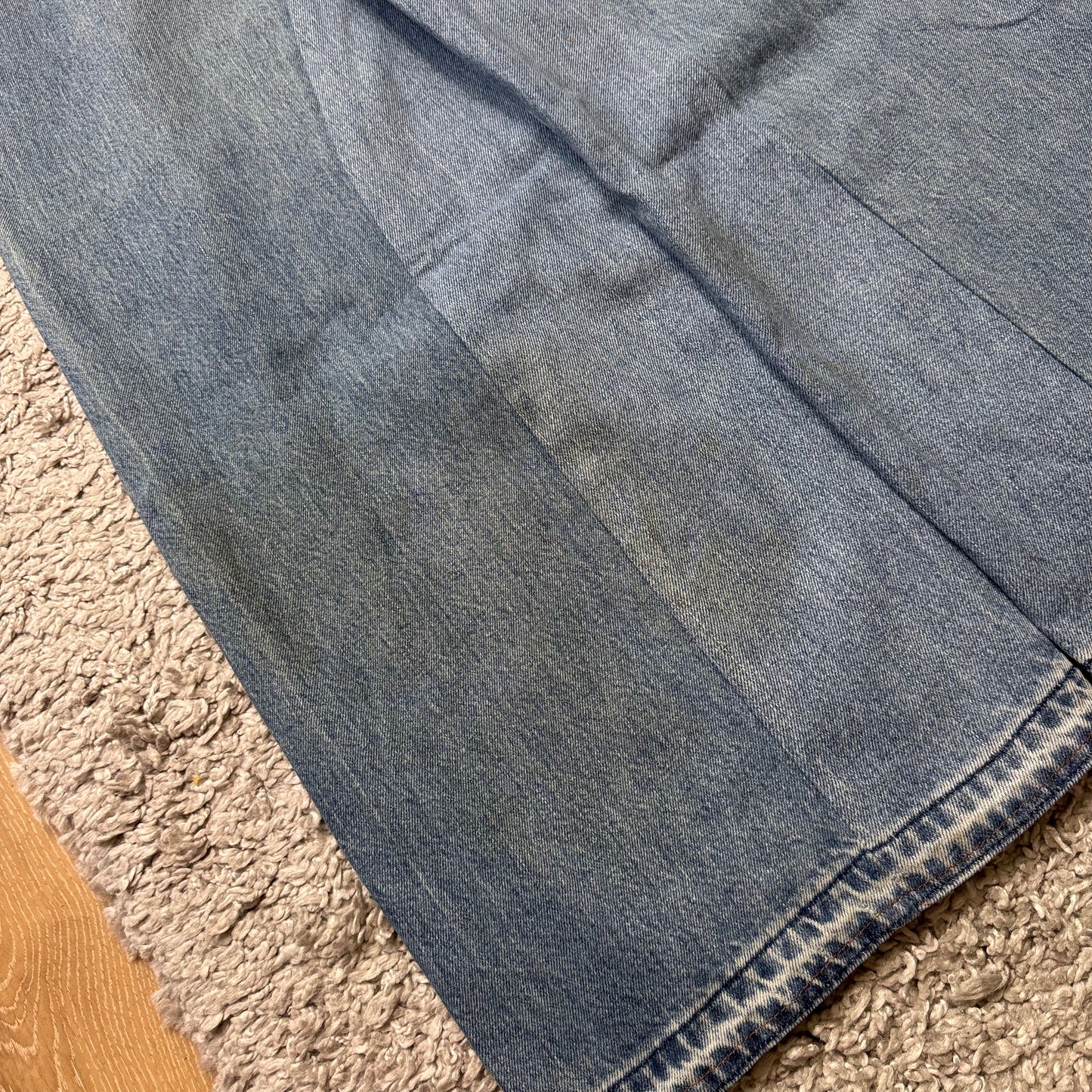 Levis Upcycled Baggy Flared Denim