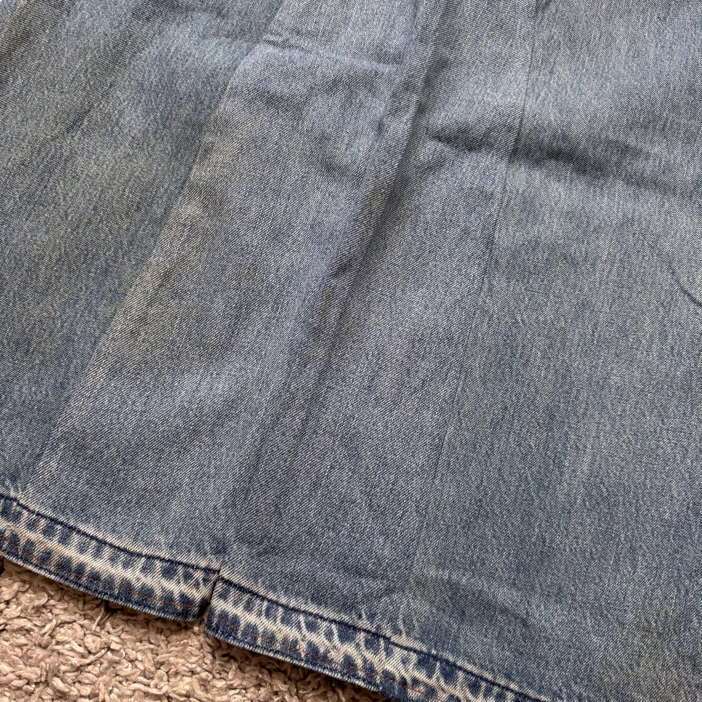 Levis Upcycled Baggy Flared Denim