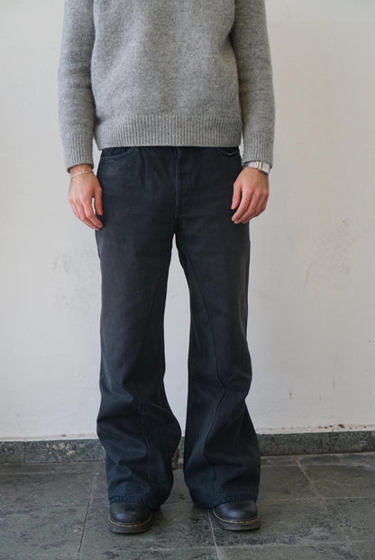 Levis Upcycled Baggy Flared Denim