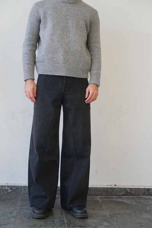 Levis Upcycled Baggy Flared Denim