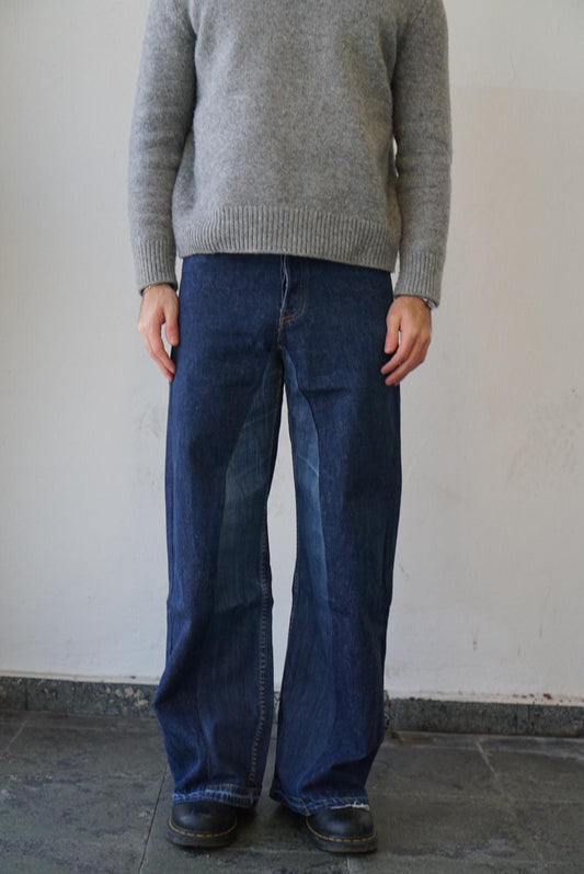 Levis Upcycled Baggy Flared Denim